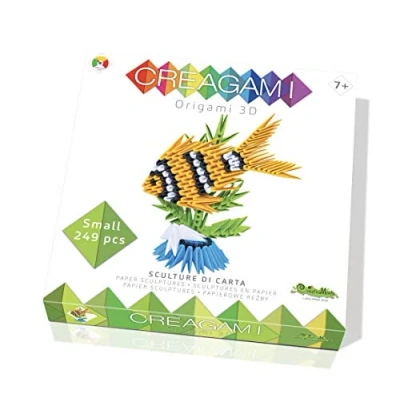 Image de CreativaMente Créagami Poisson Jeu de créativie Origami Modulaires, 812, Multicolore