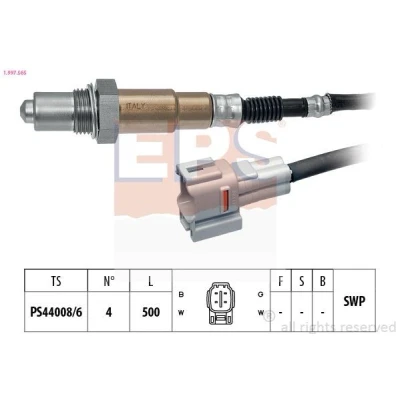 Image de FACET 10.7565 Sonde lambda Made in Italy OE Equivalent chauffé, planaire, Filetage prégraissé SUZUKI: SWIFT 3, Ignis I, Liana 3/5 portes