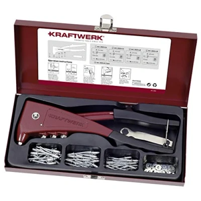 Image de Kraftwerk Coffret de pince à rivets sertir riveter RIVETEUSE 2224