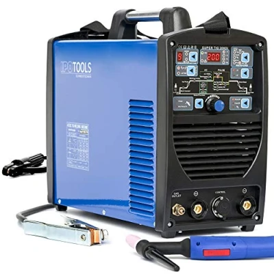 Image de IPOTOOLS SUPERTIG 200DI Poste a souder TIG arc avec 200A 230V IGBT, 3 en 1 TIG, MMA électrodes, de Soudage Portable, garantie 7 ans