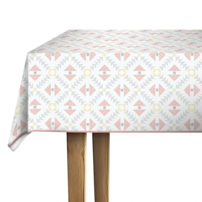 Image de d c fix nappe de table toile cirée Manhattan Folkie mangue anti tache en plastique PVC linge enduite pour intérieur et extérieur 150 cm x 220 rectangulaire