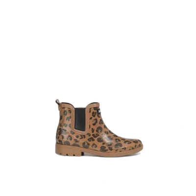 Image de Aigle Carville PT 2 Bottes en caoutchouc, Femme, Taille: 36, Leopard Caoutchouc naturel