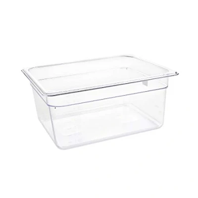 Image de Vogue U230 Récipient Gastronorm en polycarbonate Transparent Capacité 8,8 l 325 x 265 150 mm