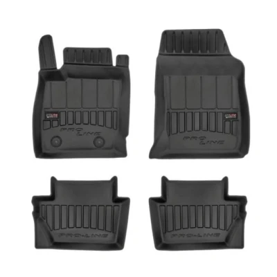 Image de FROGUM 3D408418 Ensemble de tapis sol Caoutchouc avant et arrière 4 noir FORD: Ecosport Mk2