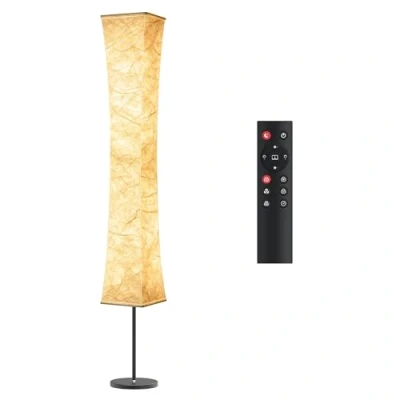 Image de tomons Lampadaire sur Pied Salon, LED Dimmable Intelligent avec Télécommande et Synchronisation de Musique, RGB Moderne pour Chambre à Coucher