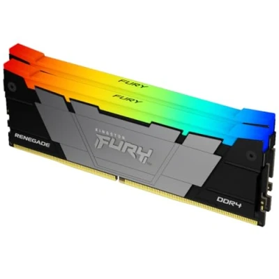 Image de Kingston FURY Renegade RGB 16Go 3600MT/s DDR4 CL16 DIMM (Kit de 2) Mémoire pour PC Game KF436C16RB2AK2/16