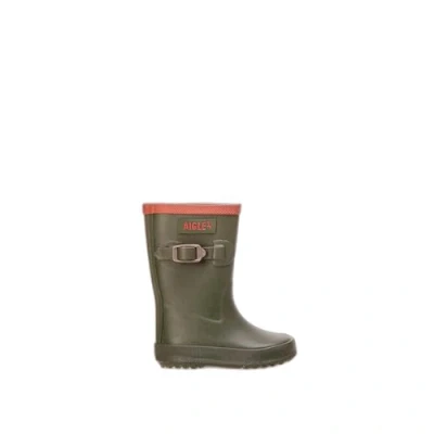 Image de Aigle Bottes en Caoutchouc pour enfants, Taille: 33, Khaki naturel