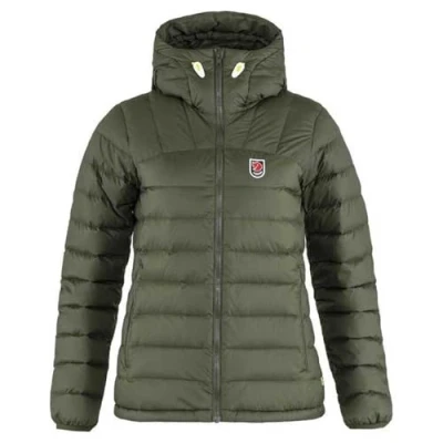 Image de FJÄLLRÄVEN Femme Fj llr ven F86122 662 Expedition Pack Down Hooded Veste Femmes Deep Forest L, Forest, L EU