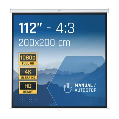 Image de Wall Screen iggual PSIMS200 (200 x 200 cm)