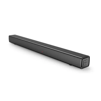 Image de Panasonic SC HTB100 I Barre de Son Compacte (45W, Système 2.0 canaux, Port Bass Reflex, Bluetooth, HDMI ARC, Entrée optique, USB, Montage Mural, Finition Métallique) Noir Version Française