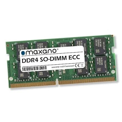 Image de Maxano Memorycity Barrette de mémoire RAM DDR4 SO DIMM ECC compatible avec Synology DiskStation DS923+ 32 Go 2666 MHz