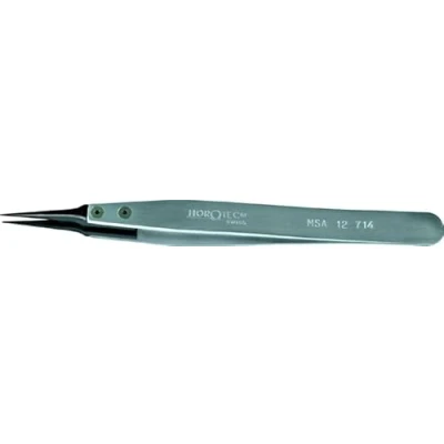 Image de KD89 Horotec MSA12.714 Brucelles avec Embouts en Fibre de Carbone Noir, Pointes très Fines.