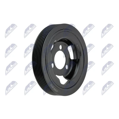 Image de NTY RKP PE 010 Poulie Damper 138mm PEUGEOT: 207 3/5 portes, 3008 I, 308 II CITROËN: C5 3, DS4 5 C4 MINI: Countryman