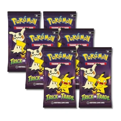 Image de Pokemon Trick or Trade Mimikyu &amp; Pikachu 2023 6 mini boosters