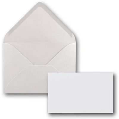 Image de Carte avec enveloppe individuelle DIN A8 7,1 x 4,5 cm enveloppes C8 7,6 5,2 , patte gommée