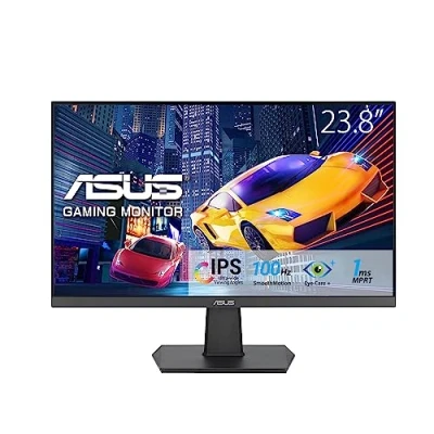 Image de ASUS VA24EHF écran plat de PC 60,5 cm (23.8&quot;) 1920 x 1080 pixels Full HD LCD Noir