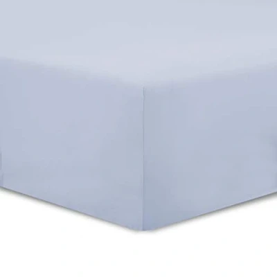Image de VISION Drap Housse 90 x 190 cm Coloris: Gris Perle 100% Coton: 57 Fils 4 Coins élastiques