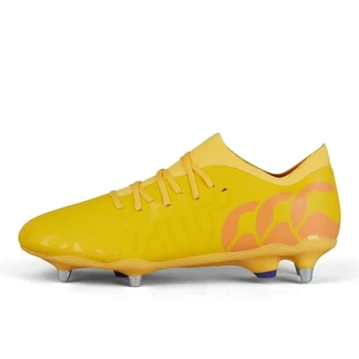 Image de Canterbury Mixte Speed Infinite Pro Bottes, Amber Yellow/Orange Crush/Mars Dust, 43 EU