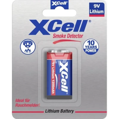 Image de XCell CR9V/P Pile 6LR61 (9V) Lithium 1200 mAh 9 V 1 pc(s)