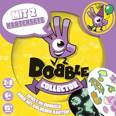 Image de Zygomatic Dobble Collector Ghost Jeu, ZYGD0020, Multicolore, coloré, 1. 55 Karten