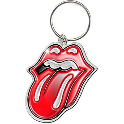 Image de The Rolling Stones Porte clés du groupe rock En métal (langue)