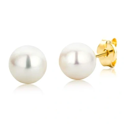 Image de Miore Boucles d&#039;oreilles Or jaune 14 cts Perle d&#039;eau douce MA4001E
