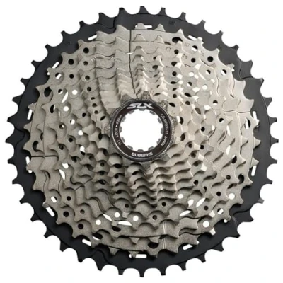 Image de SHIMANO 305750560 Kassette SLX 11V 11 42 CS M700 Mixte, Silber/Schwarz, 11/42