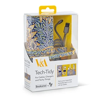 Image de IF V &amp; A Bookaroo Tech Tidy Morris Tulipe et saule, jaune, taille unique