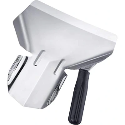 Image de Westmark Pelle à Popcorn/Frites, 1 Poignée Droitiers, Dimensions: env. 20 x 12 cm, Longueur: 23 Acier Inoxydable/Plastique, Argenté/Noir, 91282270
