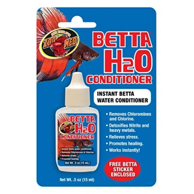 Image de Zoo Med Betta H2O Conditioner Traîtement de l&#039;eau pour Aquariophilie 15 ML