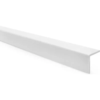 Image de QUEST Cornière PVC 27x27 mm Baguette d’Angle de Protection, profilé d&#039;angle Caoutchouc autoadhésif Protection d&#039;angles et rebords, Flexible, Facile à Installer, Blanc, 200cm
