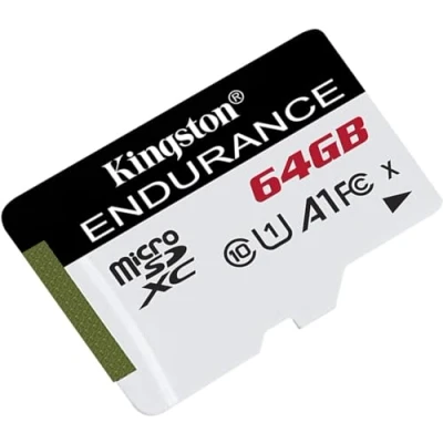 Image de Kingston High Endurance microSDXC95R/30W C10 A1 UHS I SDCE/64GB