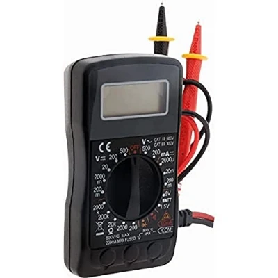 Image de Kopp Multimètre numérique CAT III 300 V avec 7 fonctions Noir 196402109