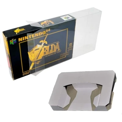 Image de Link e : Pack de Protection Compatible avec la Console Nintendo 64 N64 10 X Boitier et Cale Remplacement pour Boite Jeu