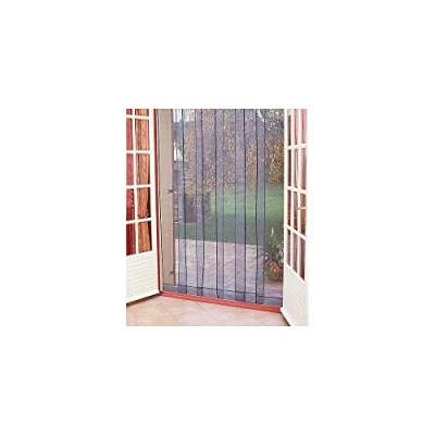 Image de Rideau de porte moustiquaire Arles 6 bandes 160x220 cm