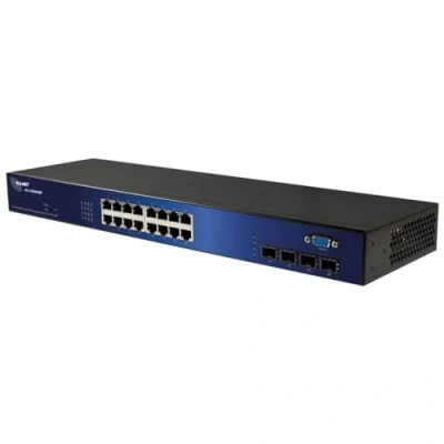 Image de ALLNET ALL SG8420M Géré L2 Gigabit Ethernet (10/100/1000) 19U Noir