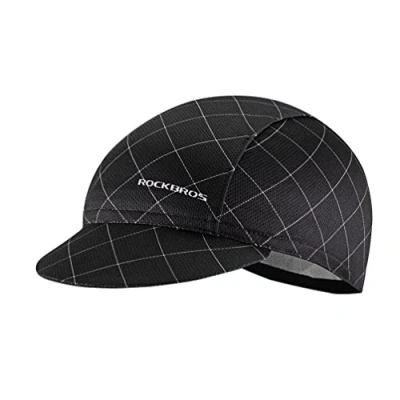 Image de ROCKBROS Casquette Vélo sous Casque Bonnet VTT Été Chapeau Cyclisme Respirant Élastique pour Sport,53 62 cm Taille Unique