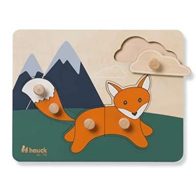 Image de hauck Sort Fox Animaux Puzzle à emboîter, 813069