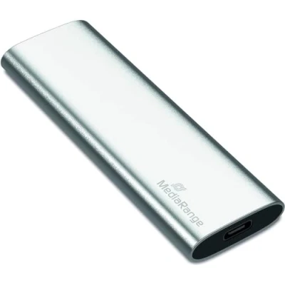 Image de MediaRange Disque Dur Externe USB Type C Argent 960 Go