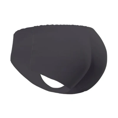 Image de Everbellus Culotte Gainante Rembourrée Push Up Invisible pour Monte Fesse Femme (Noir, L/EU 40)
