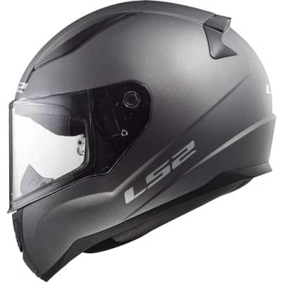 Image de LS2, Casque moto intégral RAPID Solid Mat Titanium, M