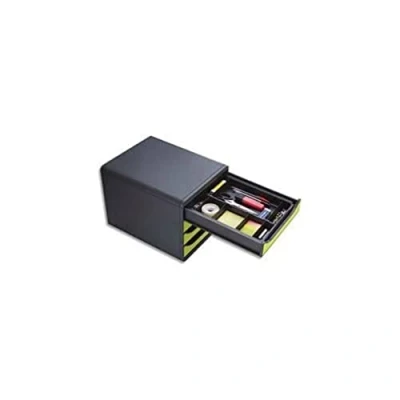 Image de EXACOMPTA Organisateur pour tiroir DRAWINSERT, compartiments amovibles. 29,8 x 24,6 3,6 cm. Noir