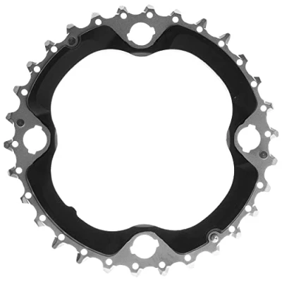 Image de Plateau VTT 4bra Triple 40dts D.96 Shimano Deore M6000 10v Noir Mixte A Monter Soi Même