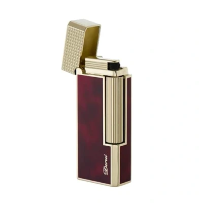 Image de briquet au butane vintage (vendu sans liquide), à flamme douce, design classique, cadeau