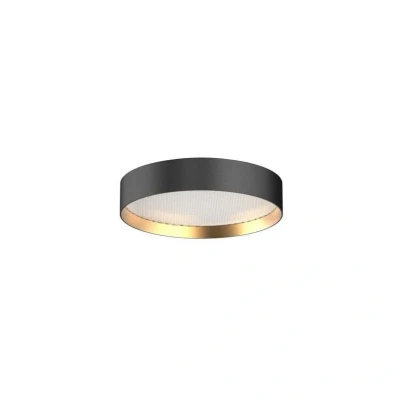 Image de LOOM DESIGN Plafonnier LED Lucia noir/doré Ø 35 cm