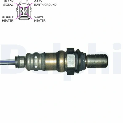 Image de DELPHI ES20128 12B1 Sonde lambda planaire, chauffé HONDA: CR V 2
