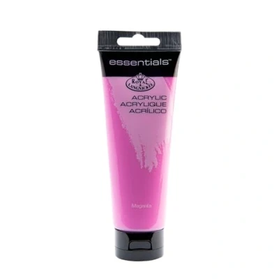 Image de Royal &amp; Langnickel Essentials Peinture Acrylique Magenta 120 ml Lot de 3
