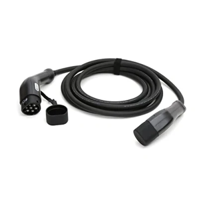 Image de Omega Platinet EV 45826 Câble de Charge, Type 2, 22 KW, 5 m, Noir