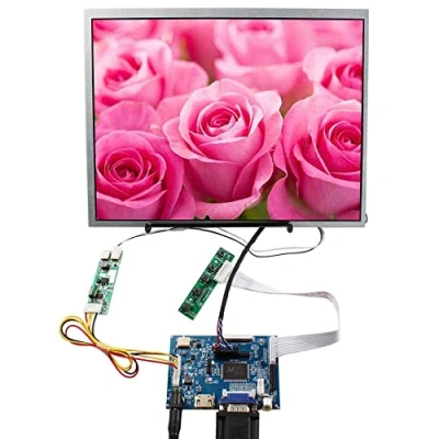 Image de VSDISPLAY Écran LCD 12,1 Pouces 1024x768 et Carte contrôleur HD MI VGA 2AV, pour Moniteur DIY