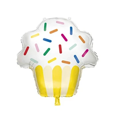 Image de Unique Party Ballon Cupcake Géant 73 cm, 75872, Multicolour